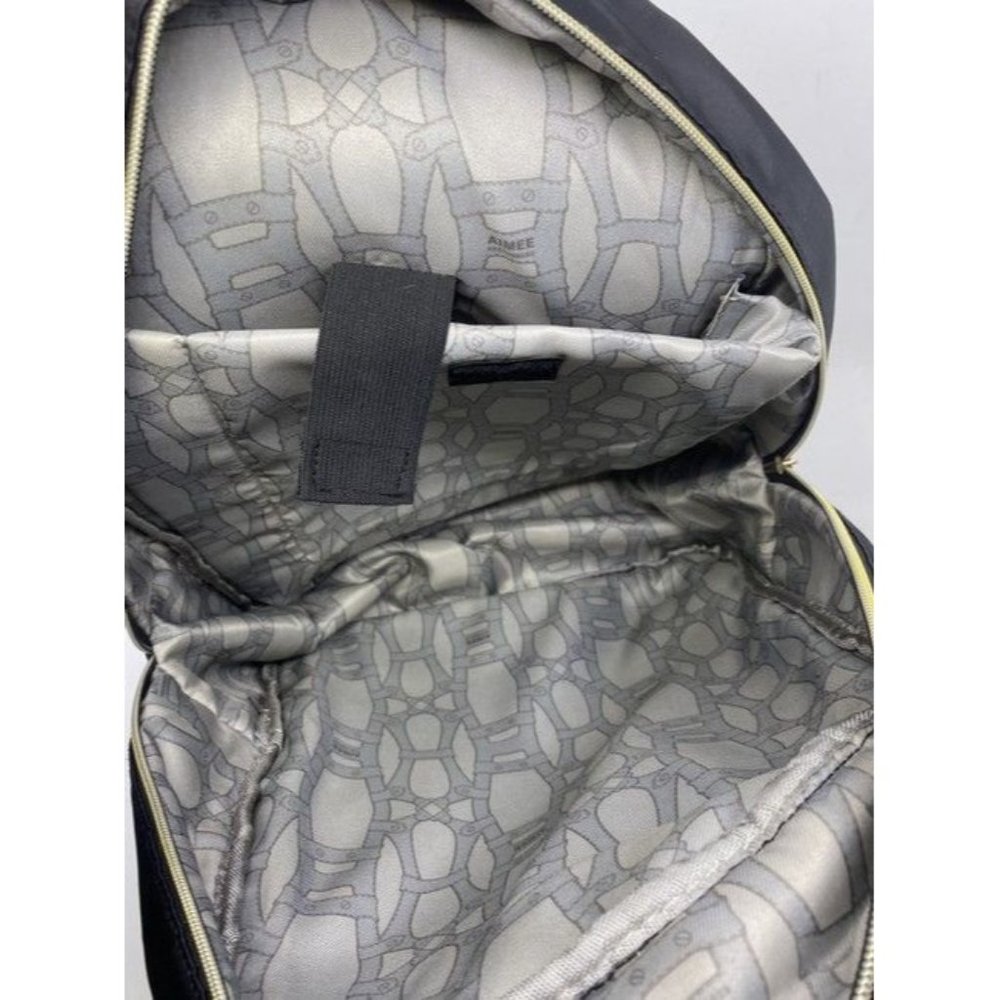 Aimee Kestenberg Super Light Positano Laptop Sleeve Black Nylon Backpack - Picture 7 of 9